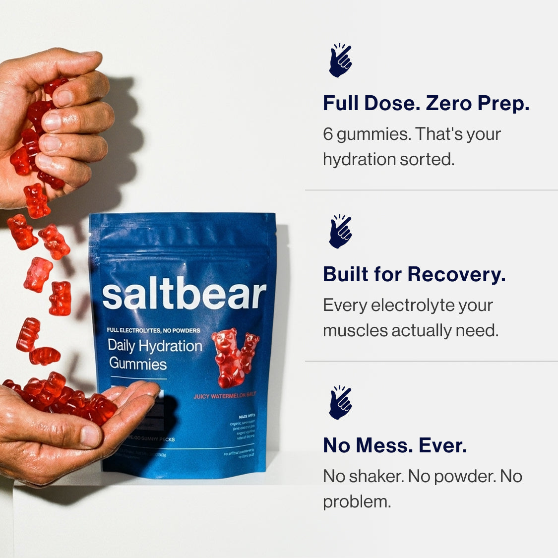 saltbear Electrolyte Gummies